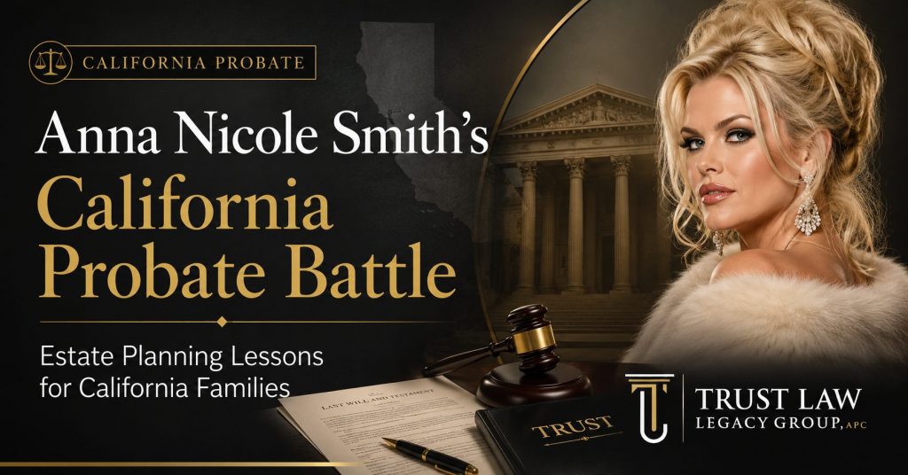 California probate court documents illustrating estate dispute preparation