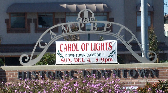 Campbell, Historic downtown Campbell